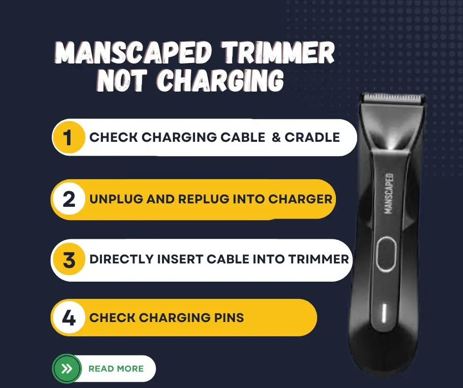 Manscaped Not Charging